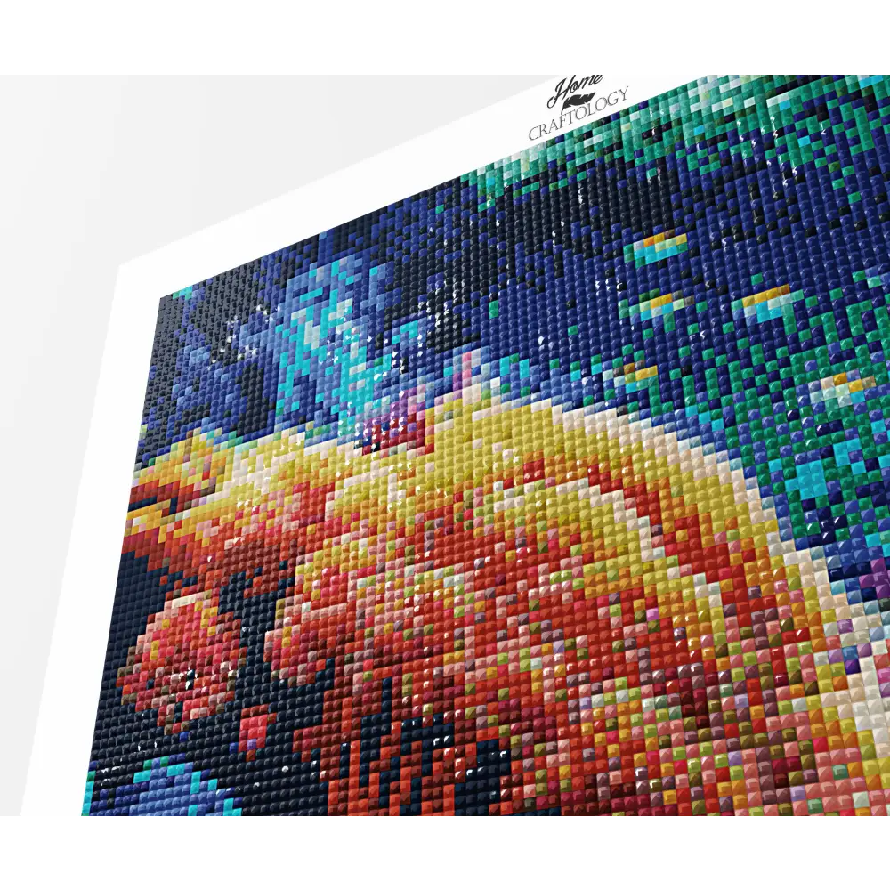 Vibrant Corals - Premium Diamond Painting Kit - Diamond Painting Kit