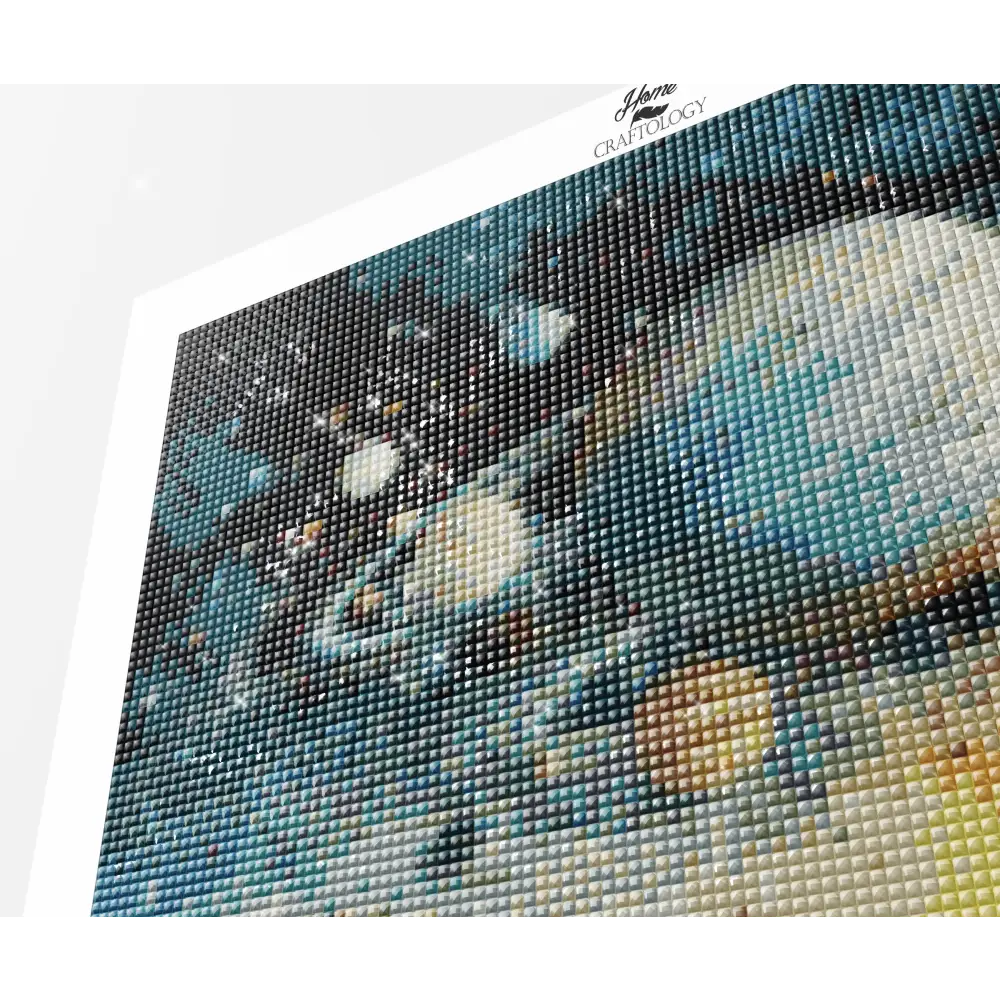 View of Planets - Exclusive Premium Diamond Painting Kit - Diamond Painting Kit