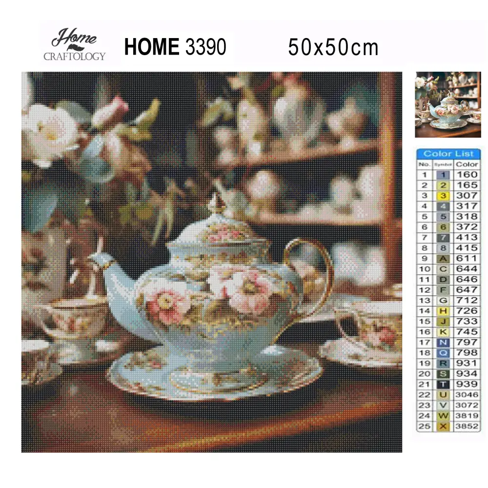 Vintage China - Exclusive Premium Diamond Painting Kit - Diamond Painting Kit