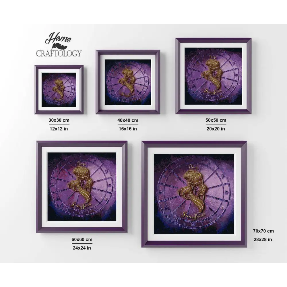 Virgo Horoscope - Premium Diamond Painting Kit - Diamond Painting Kit
