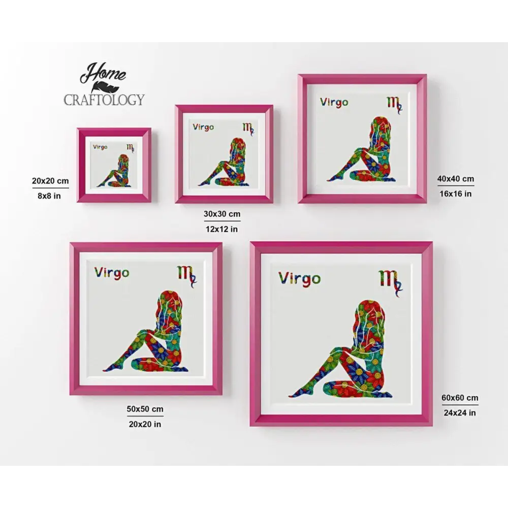 Virgo - Diamond Painting Kit - Home Craftology