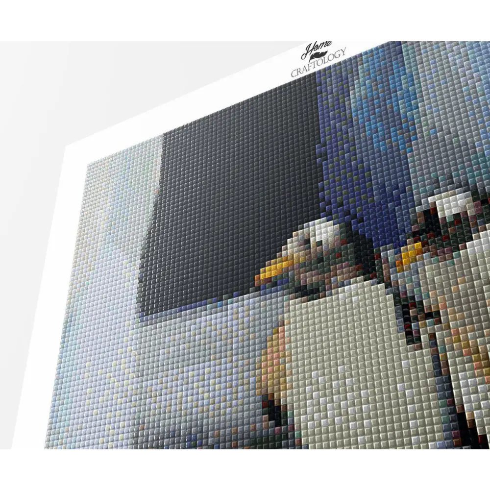Walking Penguins - Premium Diamond Painting Kit - Diamond Painting Kit