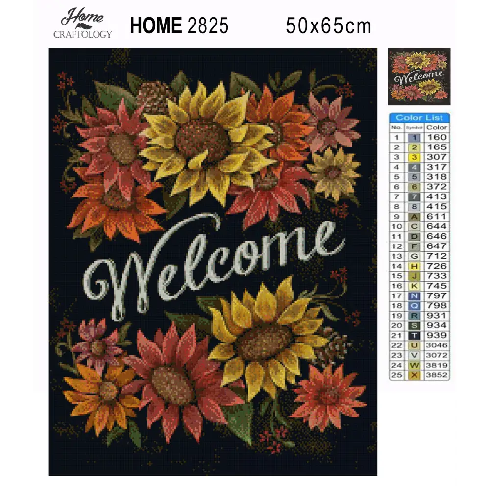 Welcome - Exclusive Premium Diamond Painting Kit - Diamond Painting Kit