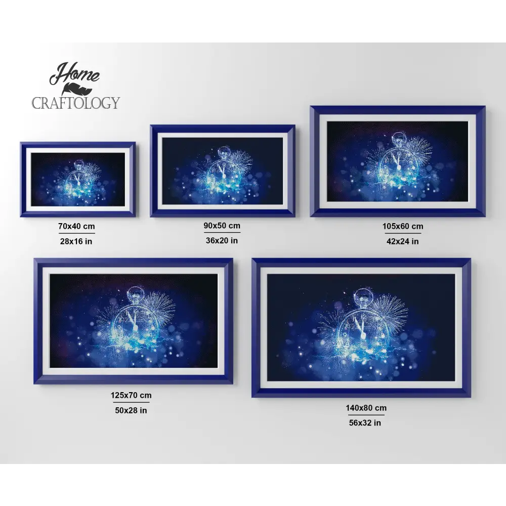 When the Clock Strikes 12 - Premium Diamond Painting Kit - Diamond Painting Kit
