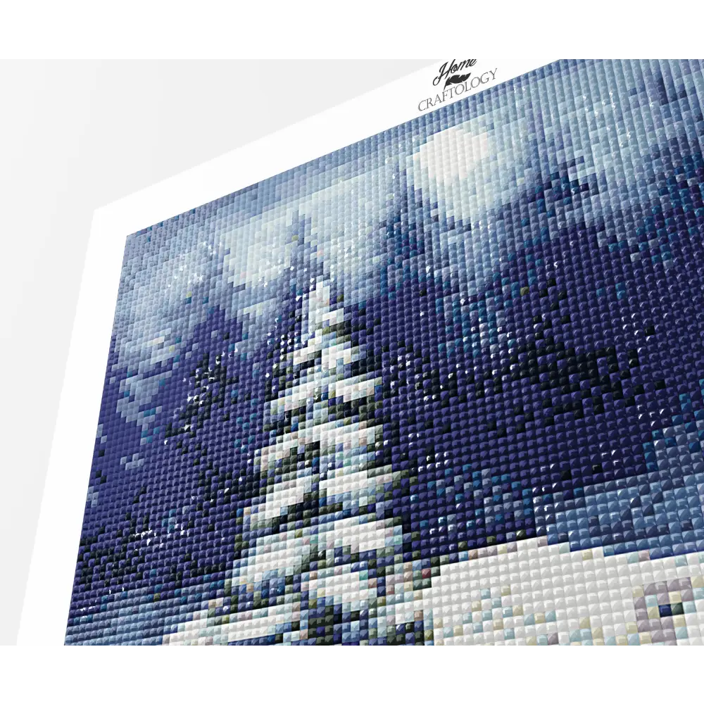 White Christmas - Premium Diamond Painting Kit - Diamond Painting Kit