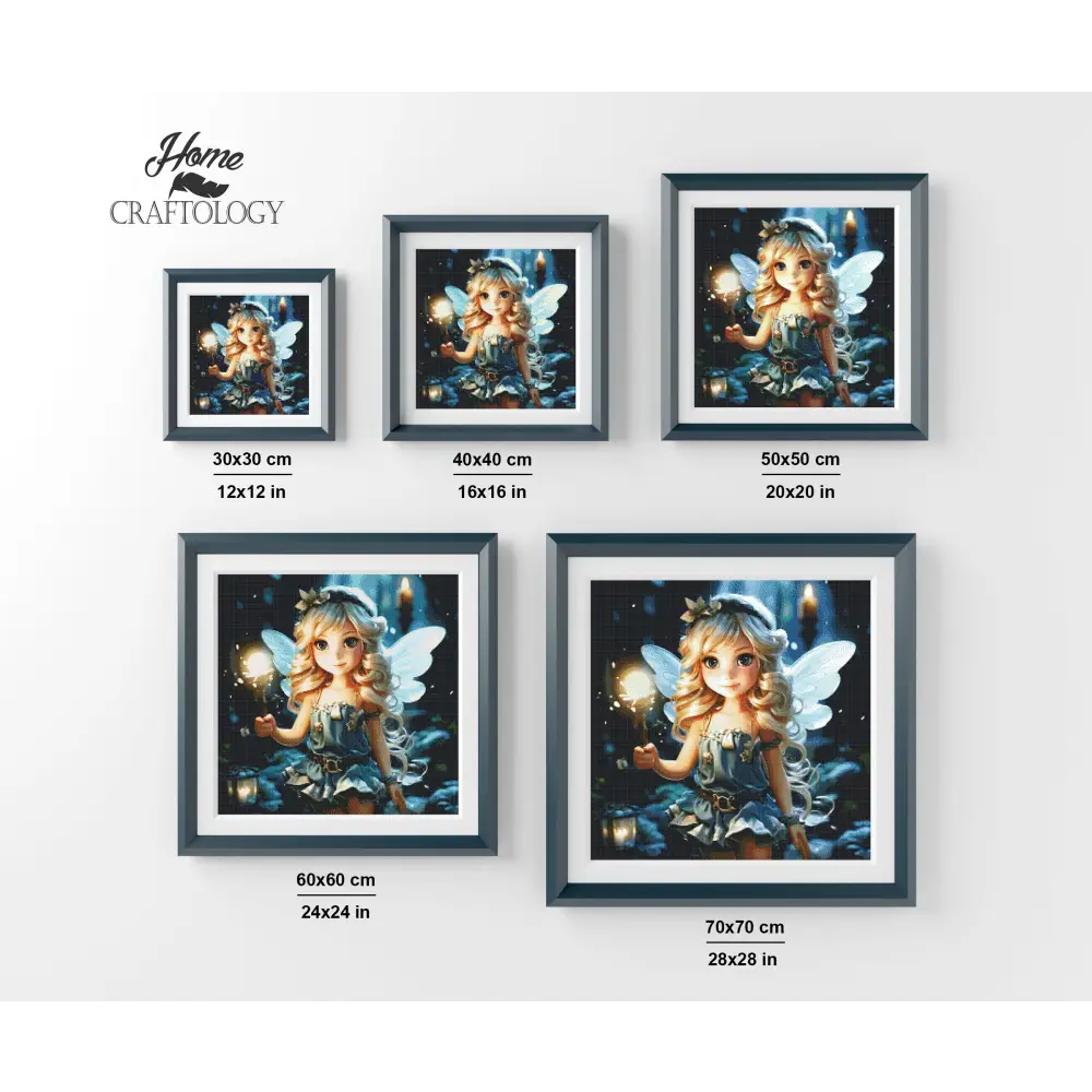 White Fairy - Exclusive Premium Diamond Painting Kit - Diamond Painting Kit