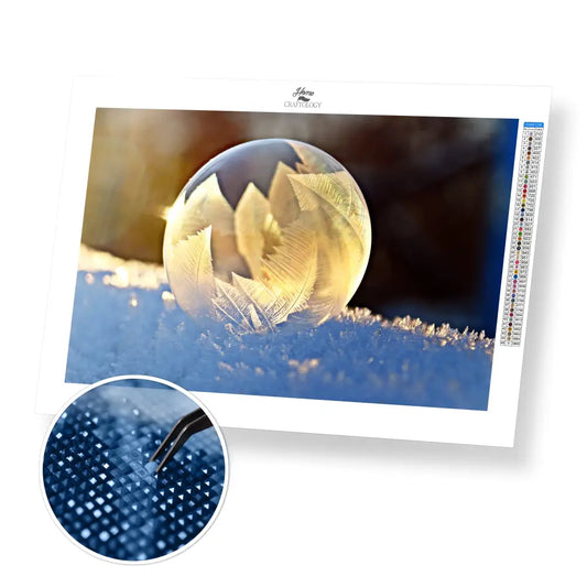 Winter Bubble - Premium Diamond Painting Kit - 45x30cm / 18x12’’ / Square (Most Popular) - Diamond Painting Kit