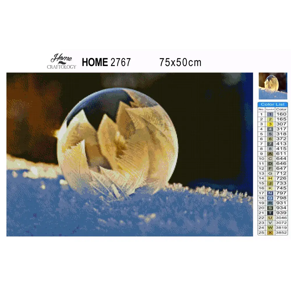 Winter Bubble - Premium Diamond Painting Kit - Diamond Painting Kit