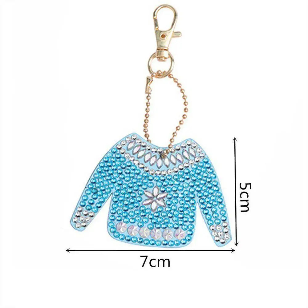 Winter - Diamond Painting Keychain - Keychain