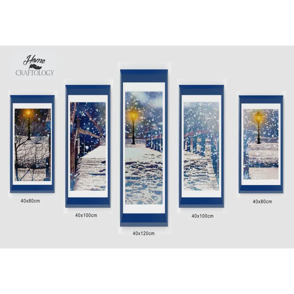 Winter Panel - Diamond Painting Panels - Large / Square - Diamond Painting Cross Stitch