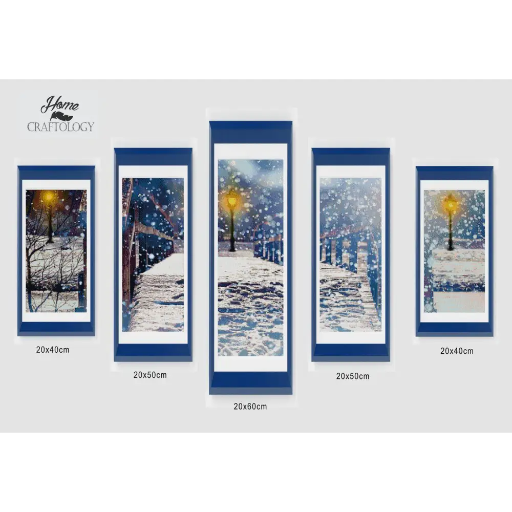Winter Panel - Diamond Painting Panels - Small / Square - Diamond Painting Cross Stitch