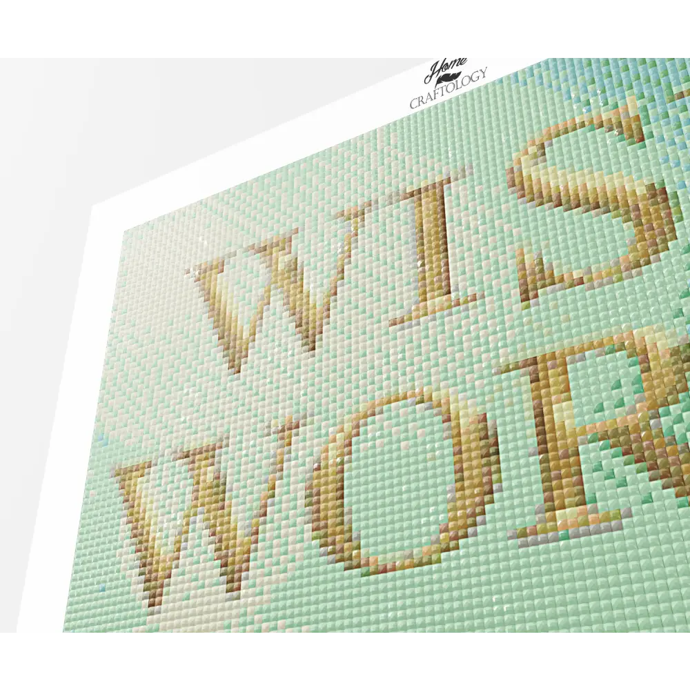 Wise Words - Premium Diamond Painting Kit - Diamond Painting Kit