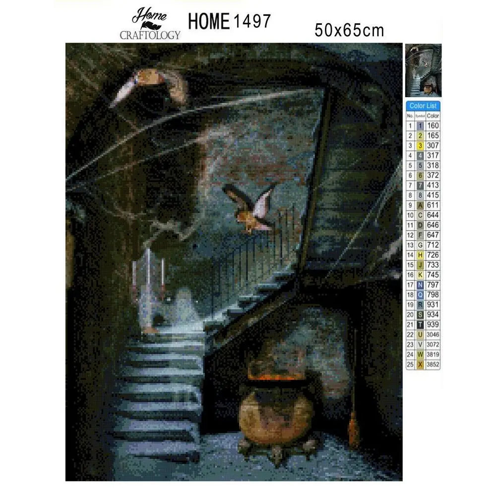 Witchcraft - Premium Diamond Painting Kit - Diamond Painting Kit
