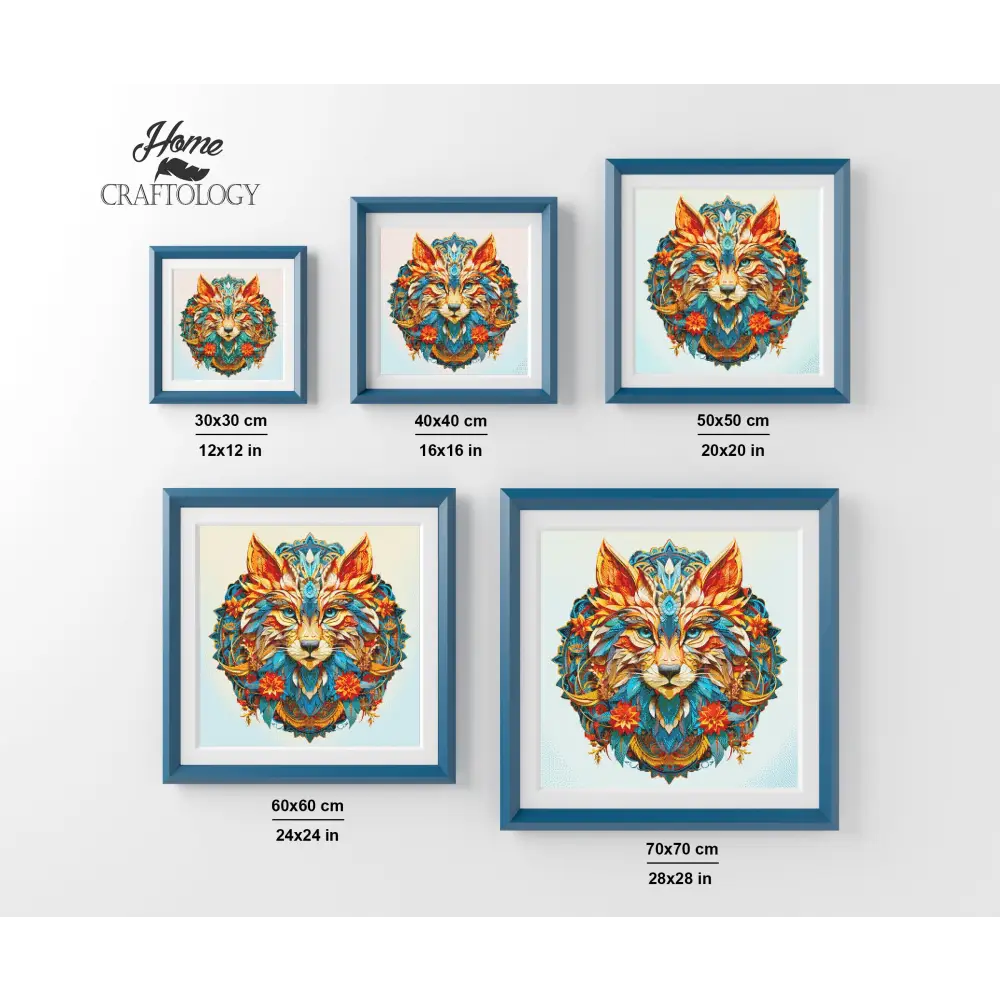 Wolf Mandala - Exclusive Premium Diamond Painting Kit - Diamond Painting Kit