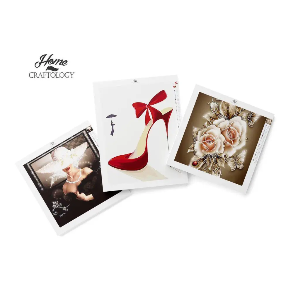 Women Bundle - Premium Diamond Painting Kit - Small / Square - Diamond Painting Cross Stitch