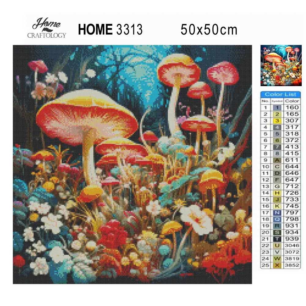 Wonderland - Exclusive Premium Diamond Painting Kit - Diamond Painting Kit