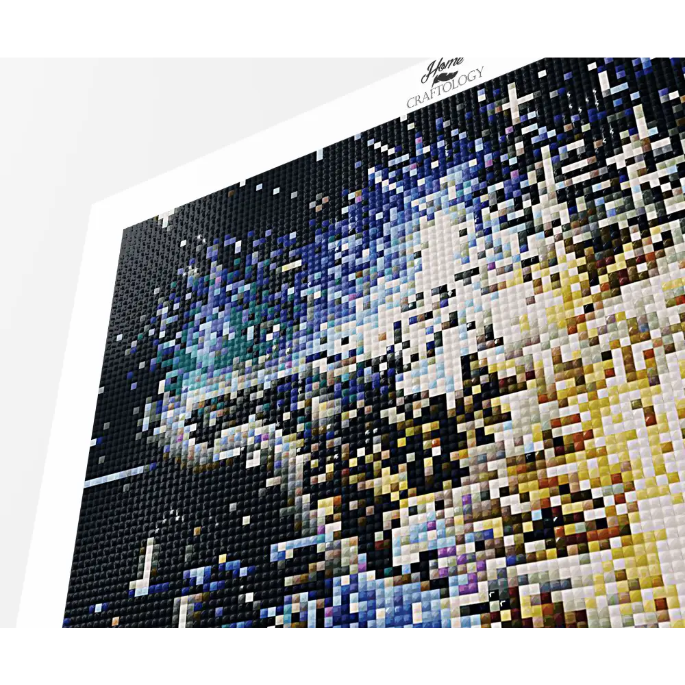 World Map Fireworks - Premium Diamond Painting Kit - Diamond Painting Kit