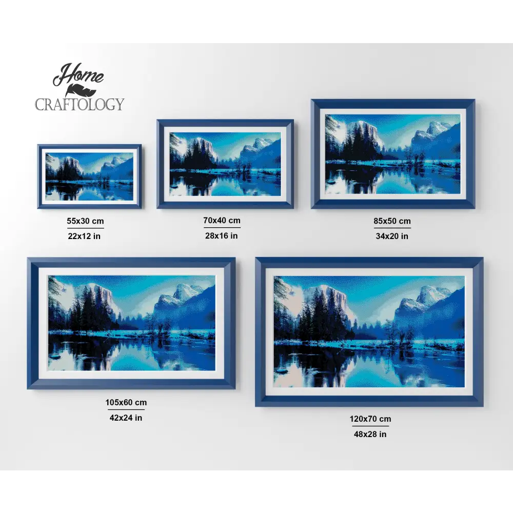 Yosemite National Park - Premium Diamond Painting Kit - Diamond Painting Kit