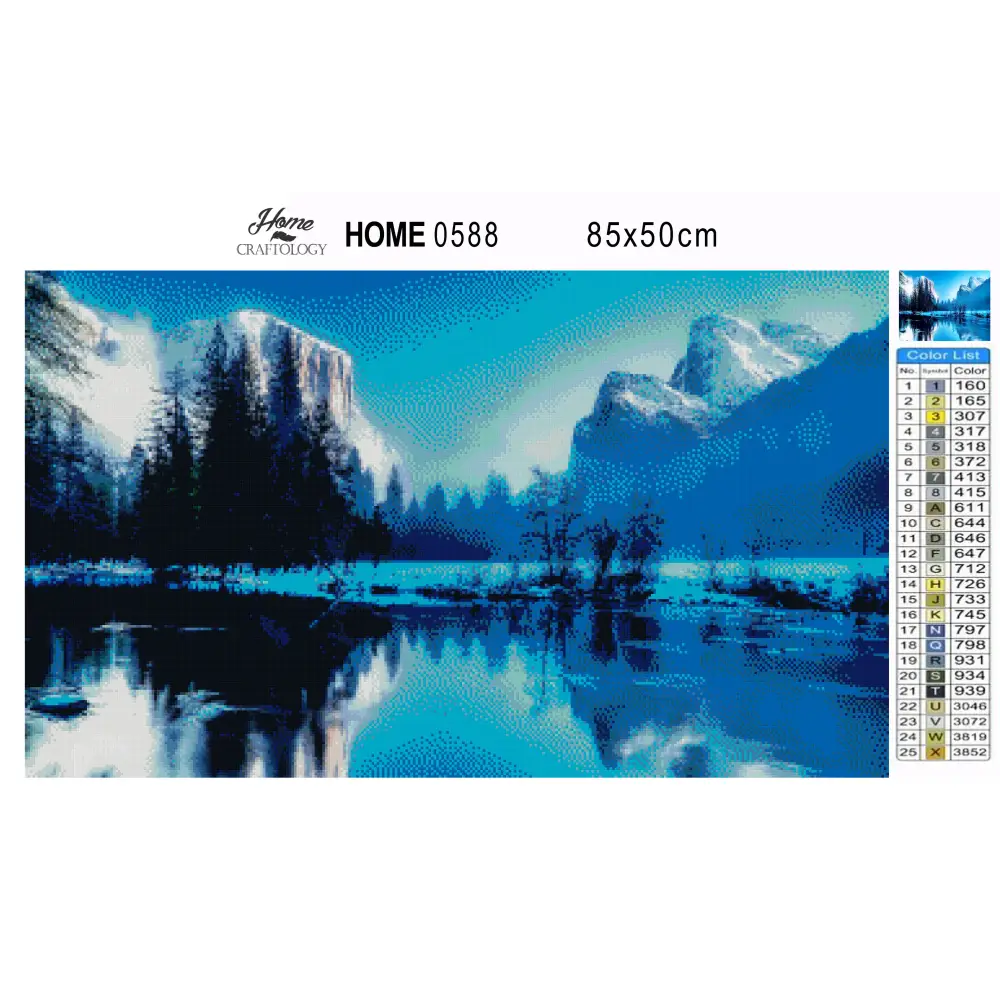 Yosemite National Park - Premium Diamond Painting Kit - Diamond Painting Kit
