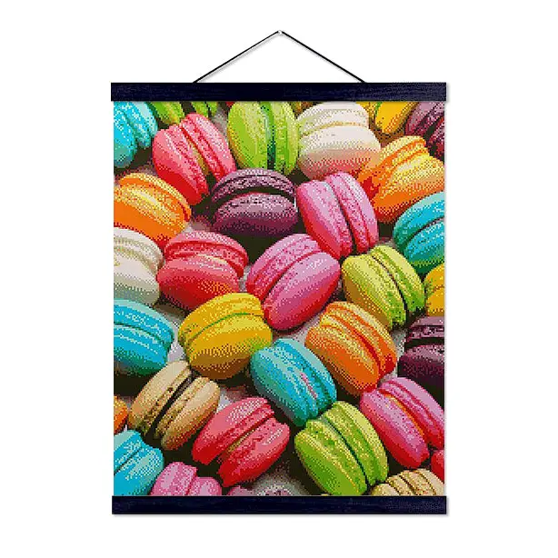 Yummy Macarons - Exclusive Premium Diamond Painting Kit - Diamond Painting Kit