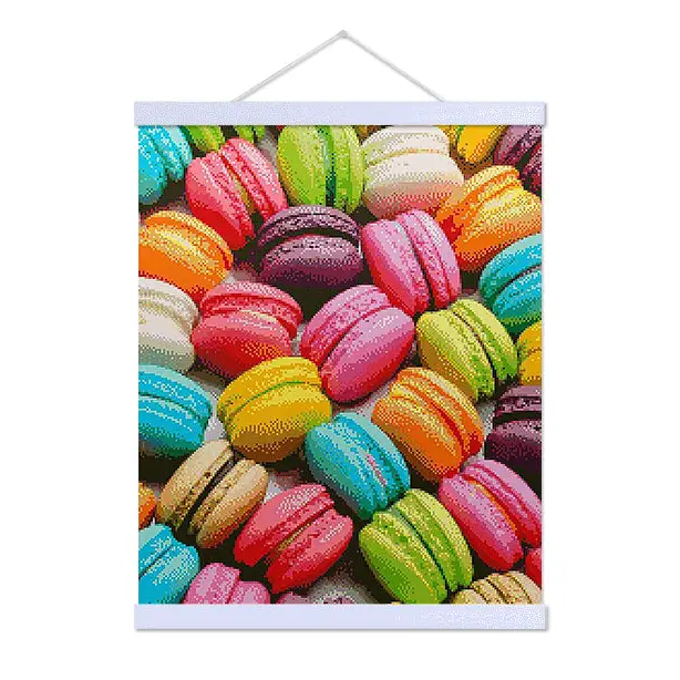 Yummy Macarons - Exclusive Premium Diamond Painting Kit - Diamond Painting Kit
