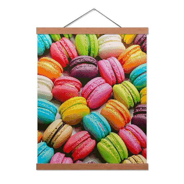 Yummy Macarons - Exclusive Premium Diamond Painting Kit - Diamond Painting Kit