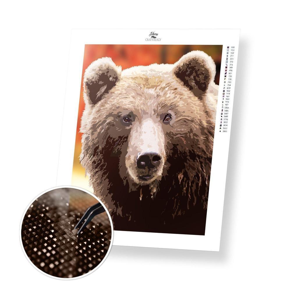 Bear - Premium Diamond Painting Kit – Home Craftology
