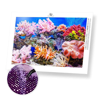 Colorful Corals - Diamond Painting Kit - Home Craftology
