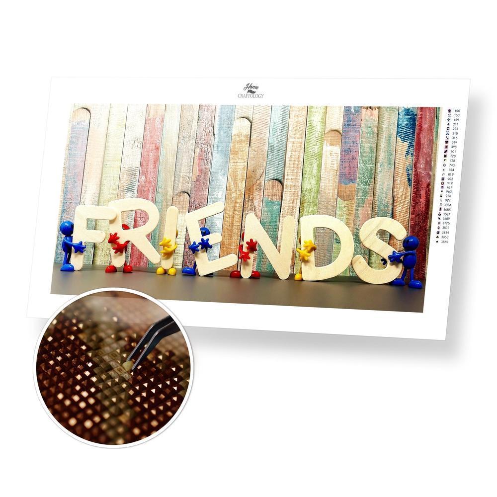 Friends Together - Premium Diamond Painting Kit – Home Craftology