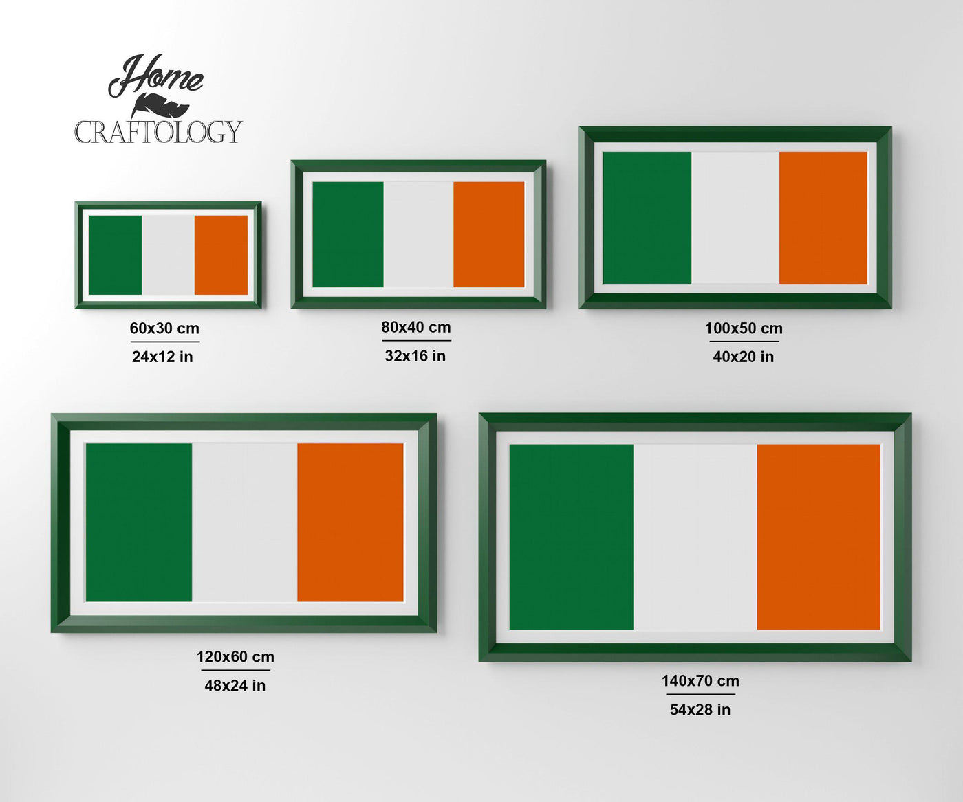Ireland Flag - Premium Diamond Painting Kit