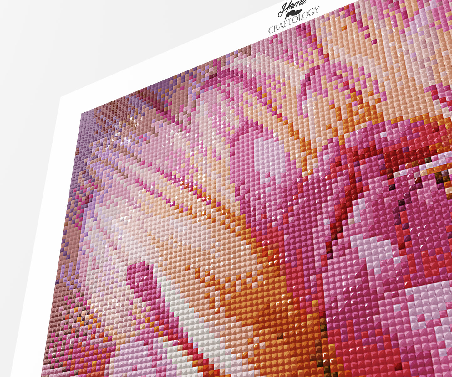 Dahlia Close-up - Premium Diamond Painting Kit