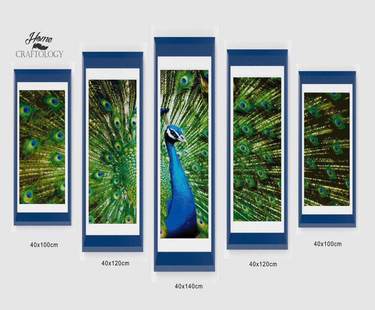 Peacock Panel - Diamond Painting Panels