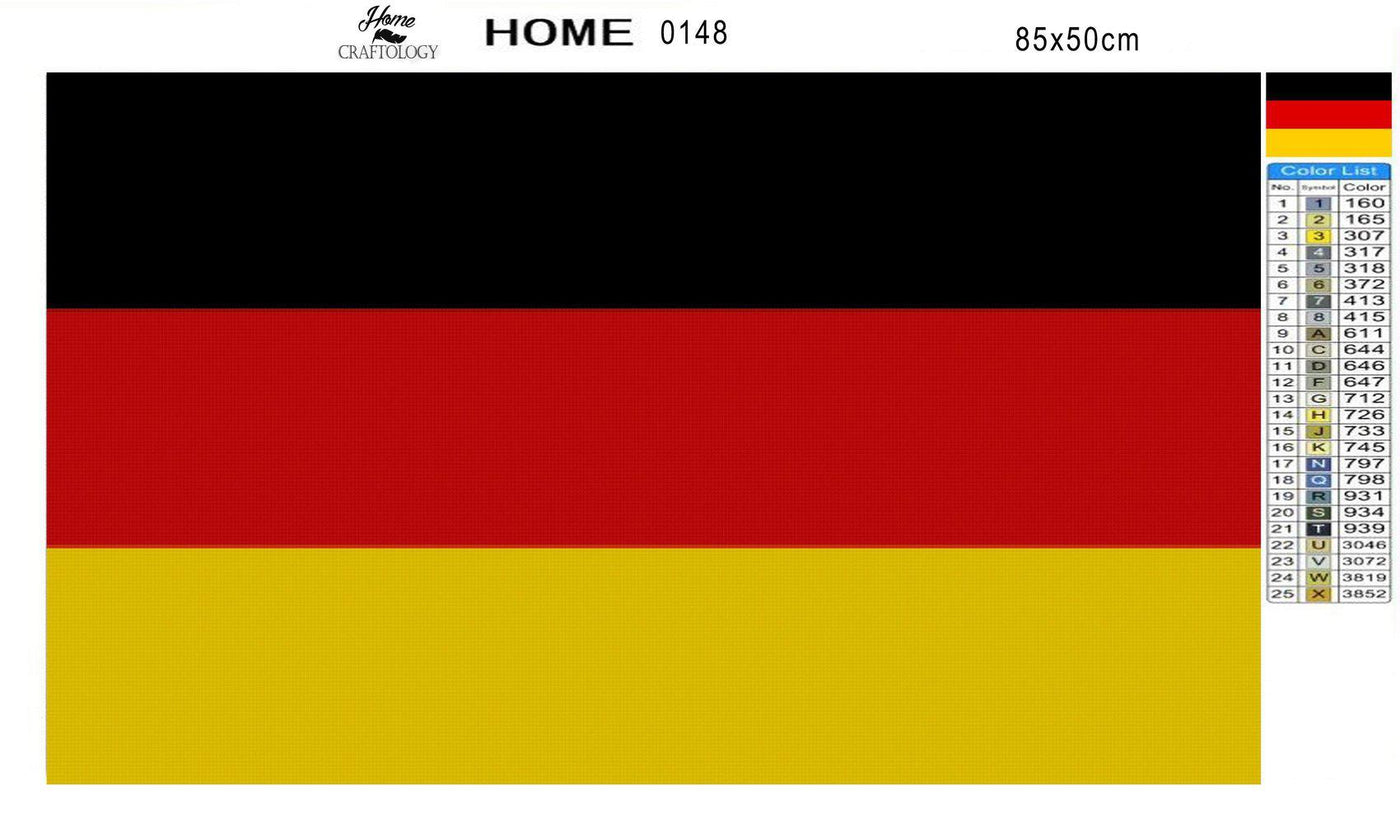 Germany Flag - Premium Diamond Painting Kit
