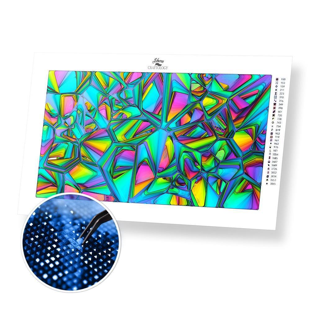 Mosaic Diamond Painting Psychedelic