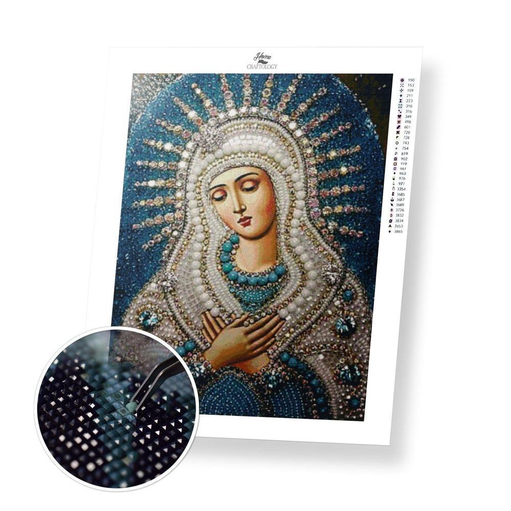 Mother Mary Premium Diamond Painting Kit Home Craftology