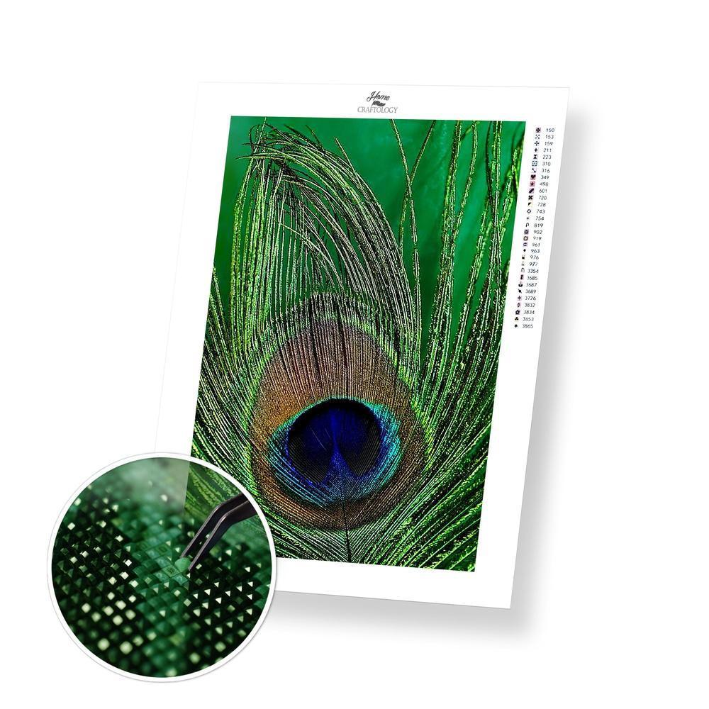Peacock - Premium Diamond Painting Kit