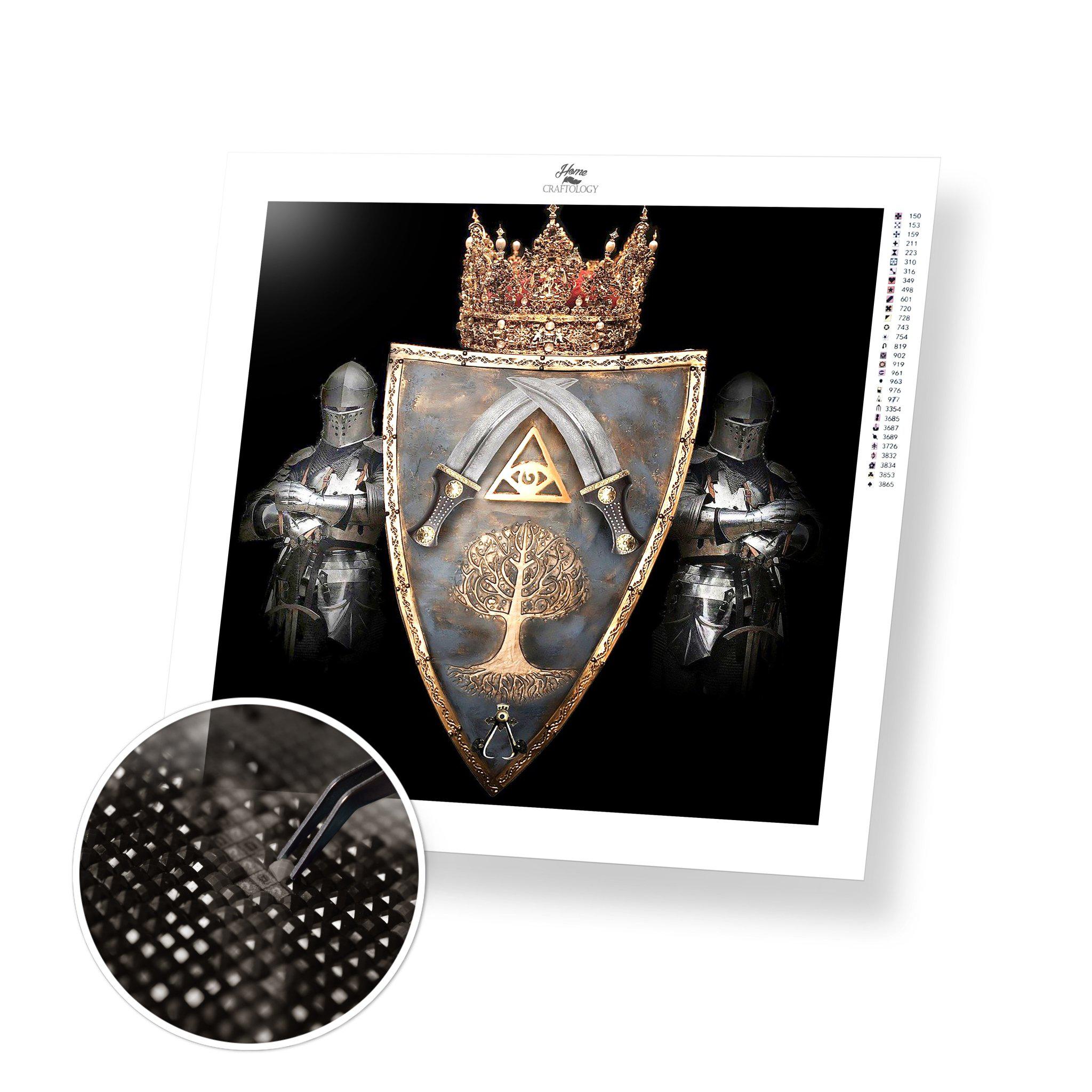 Medieval Diamond Painting Kits with Castles & Dragons – Home Craftology