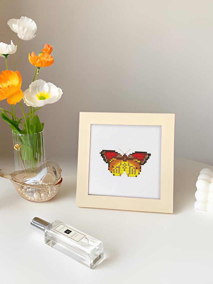 Set of 9 Butterflies - Mini Diamond Painting Kits