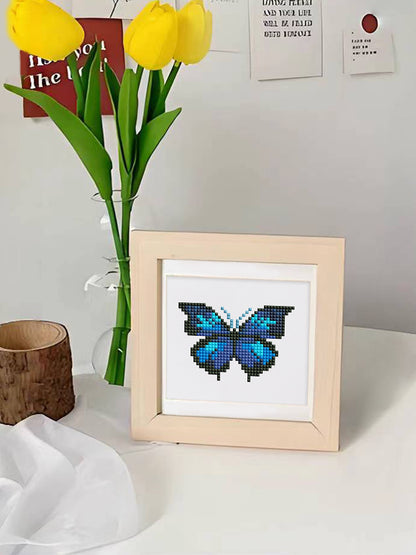 Set of 9 Butterflies - Mini Diamond Painting Kits