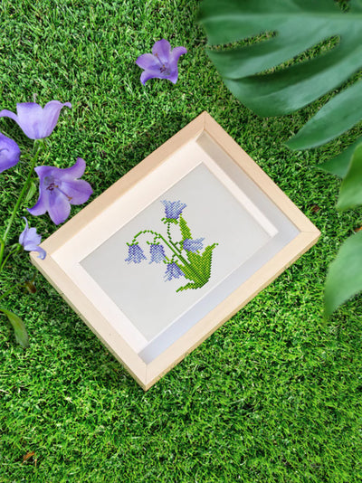 Set of 12 Flowers - Mini Diamond Painting Kits