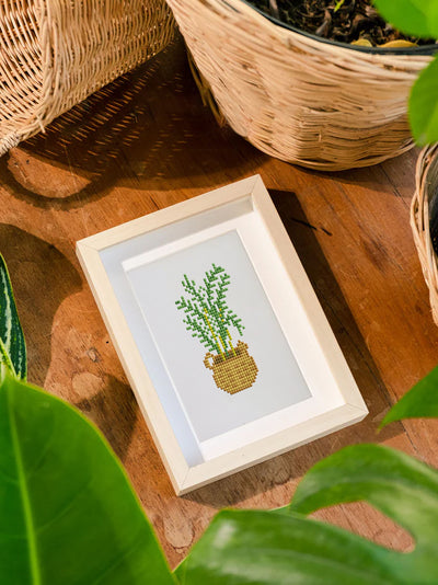 Set of 12 Potted Plants - Mini Diamond Painting Kits