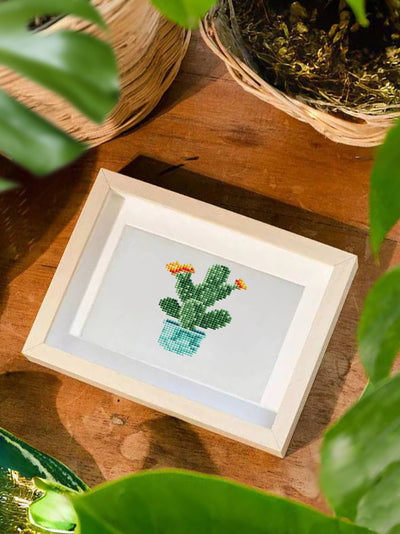 Set of 12 House Plants - Mini Diamond Painting Kits