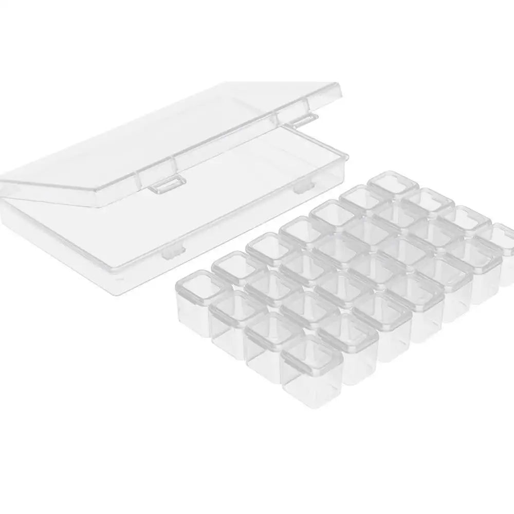 28 Compartment Dismountable Diamond Painting Case - Diamond Painting Accessory