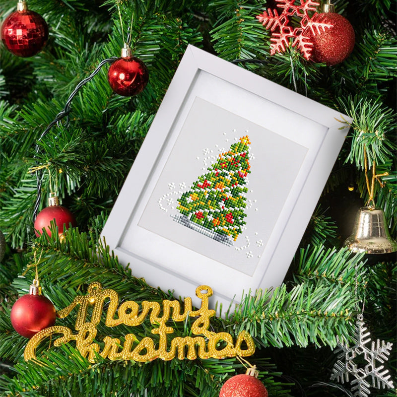 Set of 12 Christmas Designs C - Mini Diamond Painting Kits