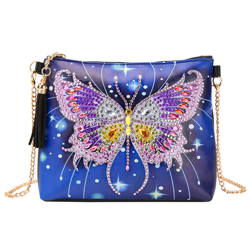 Shiny Butterfly - Diamond Painting Sling Bag