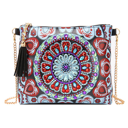 Purple Mandala - Diamond Painting Sling Bag