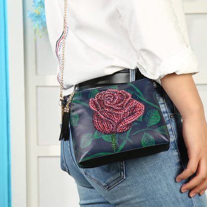 Rose - Diamond Painting Sling Bag