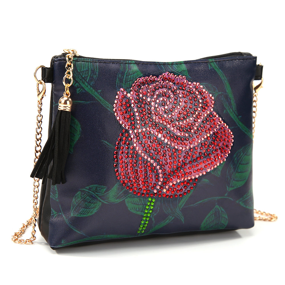 Rose - Diamond Painting Sling Bag