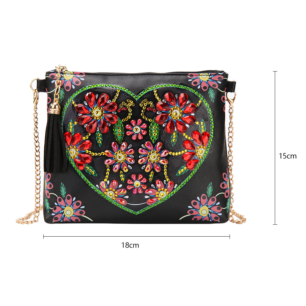 Heart - Diamond Painting Sling Bag