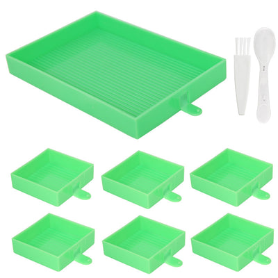 New! Rectangular Diamond Painting Tray